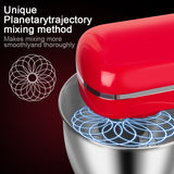 5L Chef Machine Stand Mixer Whisk Kitchen Mixer 1500W Stainless Steel Knead The Dough Cake Bread Cream Blender Food Processor