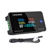 AC 50-300V Voltmeter Ammeter Power Energy Meter LCD Digital Wattmeter Electricity Meter with Reset Function