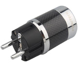 HiFi Audio AC Power Plug Furutech FI50 Rhodium Plated IEC Connector US &amp; EU Version