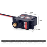 SURPASSHOBBY Waterproof Combo 2030 6500KV 2S Brushless Motor + 25A ESC + S0009M 9G Servo for 1:20 1:18 GTR/Lexus RC Drift Racing