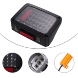 1 Pair Useful Multifunctional Durable Modified Light Car Tail Lamp Jeep Taillight