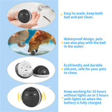 New 2nd Generation Waterproof Pet Magic Roller Wicked Ball Auto Sleep Anti-bite USB Electric LED Rolling Flash Ball Cat Dog Toy