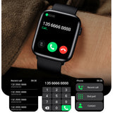 T12 Smart Watch Bluetooth Call 1.85inch Men Women AI Voice Assistant DIY Dial Health Monitoring Music Play Smartwatch