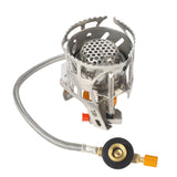 Outdoor Gas Portable Split Stove Windproof Cooking Stove Burners Stove Camping Gas Burner Folding Electronic Stove Hiking Tools