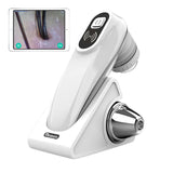 New WIFI HD 5G Scalp/Skin /Hair Follicle Detector Professional 50X/200X Skin Analyzer Rechargeable UV Testing Analysis Magnifier