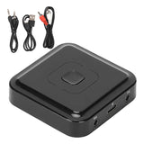 Bluetooth 5.0 Transmitter Receiver Hands Free Calls Noise Reduction Wireless Sound Aux Adapter for Cars TV Computer Speaker