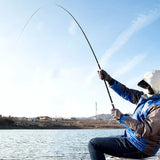 Super Light Hard Fishing Rod High Quality Carbon Fiber Telescopic Hand Pole Fishing Rod 2.7M-10M Travel Carp Rod