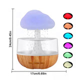 400ml Aroma Diffuser Air Humidifier Rain Cloud Smell Distributor Relax Aromatherapy Lamp USB Rain Sound Diffuser for Home