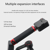 Camera Handheld Gimbal Stabilizer Quick Release Handle Grip for WEEBILL LAB/S Handgrip 1/4 Inch 3/8 Inch Mounting Hole Cold Shoe