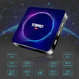 Vmade T3 Pro Android 10 TV Box 4G 32G 64G128G TV Receiver Set Top Box Dual Wifi 2.4G&5G Bluetooth HEVC 265 IPTV Media Player