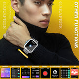 D09 Smart Watch 1.9Inch Big Screen Men Bluetooth Call Music Blood Pressure Oxygen NFC Outdoor Sports Fitness Tracker Smartwatch