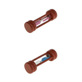 2 Minute Game Sand Timer Wooden Frame w/ Glass - Hourglass Kitchen Pack 2