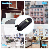 Mini Trimline Corded Phone Fixed Telephone Desk Landline Phone Wall Mountable with Display Caller ID Redial for Hotel Office