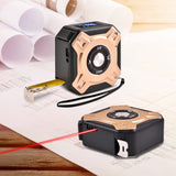 5m/40m Laser Tape Measure Distance Meter Stainless Digital Retractable Roll Cord Rangefinder Woodworking Laser Measuring Tool