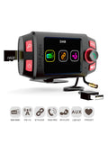 2.4" Display Universal DAB+ / DAB Car Stereo Radio Bluetooth FM Transmitter 10TF Card MP3 Player