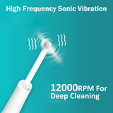 5 in 1 High Frequency Ultrasonic Dental Scaler Vibration Sonic Tooth Cleaner Remove Stains Tartar Scraper Teeth Whitening Polish