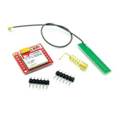 100pcs Smallest SIM800L GPRS GSM Module MicroSIM Card Core Wireless Board Quad-band TTL Serial Port With Antenna for Arduino