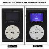 Portable Mini MP3 Music Player Lightweight Sports Back-Clip LCD Screen MP3 Support Memory Card MP3 Player