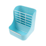 Grass Stand Plastic Small Animals Feeder Removable 2-in-1 Pet Food Feeder Grass Rack Fixed Feeder