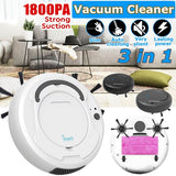 1800Pa Robot Vacuum Cleaner 3-In-1 Auto Rechargeable Smart Sweeping Robot Dry Wet Sweeping Vacuum Cleaner Smart Floor Cleaner