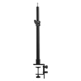 Photography Metal Mount Stand Tabletop C-clamp Mount Light Stand 36cm-60cm/14.2in-23.6in Adjustable Height 1/4 Inch Top Screw