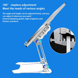 Foldable Tablet Cooling Stand Dual-core Semiconductor Cooling Bracket Portable Height Adjustable Radiator