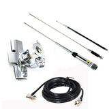 HH-9000 Mobile Antenna Quad Band 29.6/50.5/144/435MHz Antenna Clip mount RB-400 + 5M Cable for TYT TH-9800 KT-7900D Car Radio