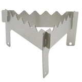 Furnace Mini Support Cross Stand Alcohol Stove Rack Stainless Steel Triangle Portable Foldable Steam Outdoor Camping Bracket