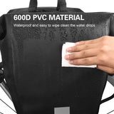 SAHOO 20L Waterproof Cycling Trunk Bag Bicycle Rear Rack Bag Bike Pannier Bag Travel Bag Large Capacity Saddle Bag for Bicycle