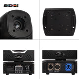 SHEHDS LED 80W 3 Face Prism Spot Moving Head Lights DMX Control Party Bar Dj Disco DMX Stage Effect Lighting