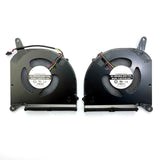 4-Pin CPU GPU Cooling Fan Cooler For Gigabyte AERO15 OLED 17 RP77 RP75W RP75 RP77XA 12 V Black