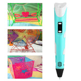 Creative Children'S Drawing 3D Printing Pen 3D Printing Pen Educational Toy Painting 3D Pen Children'S Day Gift
