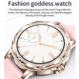 CF12 Smart Watch Women Fashion Wristwatch Bluetooth Call Health Monitoring Female Bracelet Fitness Sports Smartwatch