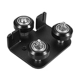 Extruder Back Support Plate with Pulley for Ender 3 CR-10 CR-10S S4 3D Printers K3KE