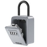 ORIA Outdoor Password Key Box Waterproof Key Safe Lock Box Key Code Box Key Storage Lock Box Wall Mounted Password Box