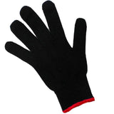 1 Pcs Professional Heat Resistant Glove Hair Styling Tool For Curling Straight Flat Iron Black heat glove for curling iron