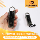 Supower Pocket Wrench Adjustable Tool  Portable Car Metal Adjustable Universal Spanner For Bicycle Motorcycle Car Repairing Tool
