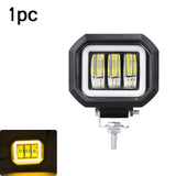 5 Inch 6D Lens Round Square Led Work Light For Car 4WD ATV SUV UTV Trucks Niva 4x4 Offroad Motorcycle 12V 24V Driving Fog Lights