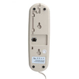 Mini Phone Wall Mount Landline Telephone Extension No Caller ID Mini Desktop Fixed-Line Telephone Phone for Hotel Family Office