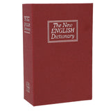 Kid Gift Dictionary Mini Safe Box Book Hidden Secret Security Safe Key Lock Money Jewellery Certificate Storage Password Locker