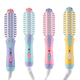 AD-Electric Hair Styler Curler Curling Irons Dryers Travel Hair Straightener Ceramic Ionic Hair Curler Hot Brush Eu Plug