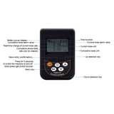 Body Radiation Dose Equivalent X γ β Rays Detector Nuclear LCD Electromagnetic Radiation Detection Device Real Time Monitoring