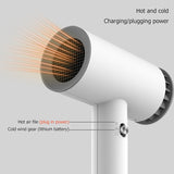 USB Cordless Hair Dryer Versatile Portable Rechargeable Hairdressing Tools Household Salon Hairdressing Electric Dryer