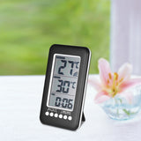 KKMOON LCD Wireless Indoor/Outdoor Digital Thermometer Clock Temperature Meter Weather StationTemperature Tester Testing Tools