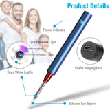 3.5mm Mini Wireless Otoscope Earwax Removal Tool Ear Cleaning Endoscope Camera With 6 LED Light for Iphone OTG Android