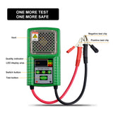 Automotive Battery Tester,HP-26A 6V 12V Lead-Acid Car Battery Checker Test for Battery Volt, Storage Capacity with LED Indicator