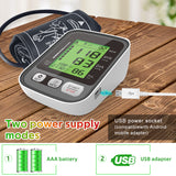 Digital Arm Blood Pressure Monitor Medical LCD Screen Electric Automatic Digital Heart Rate PR Tonometer Sphygmomanometer