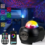 APP Smart Galaxy Star Projector 7 Colors LED Night Lights with Remote Control Starry Sky Projector for Baby Kids Adults Gift