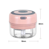 DIOZO Mini Garlic Whisk Multifunctional Food Mixer Electric Green/White/Pink Kitchen Aid Mixer Blender USB Rechargeable Portable