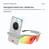 K08 Bluetooth Audio Sunglasses Headphone for Music Call Protection Glasses Driving Outdoor Sports Smart Open Ear Speaker Headset